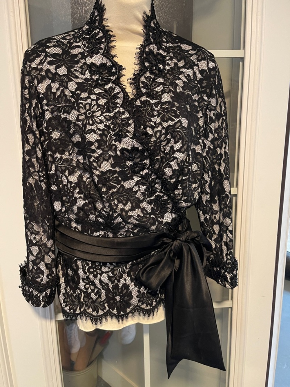 Tadashi Shoji Black Evening Jacket